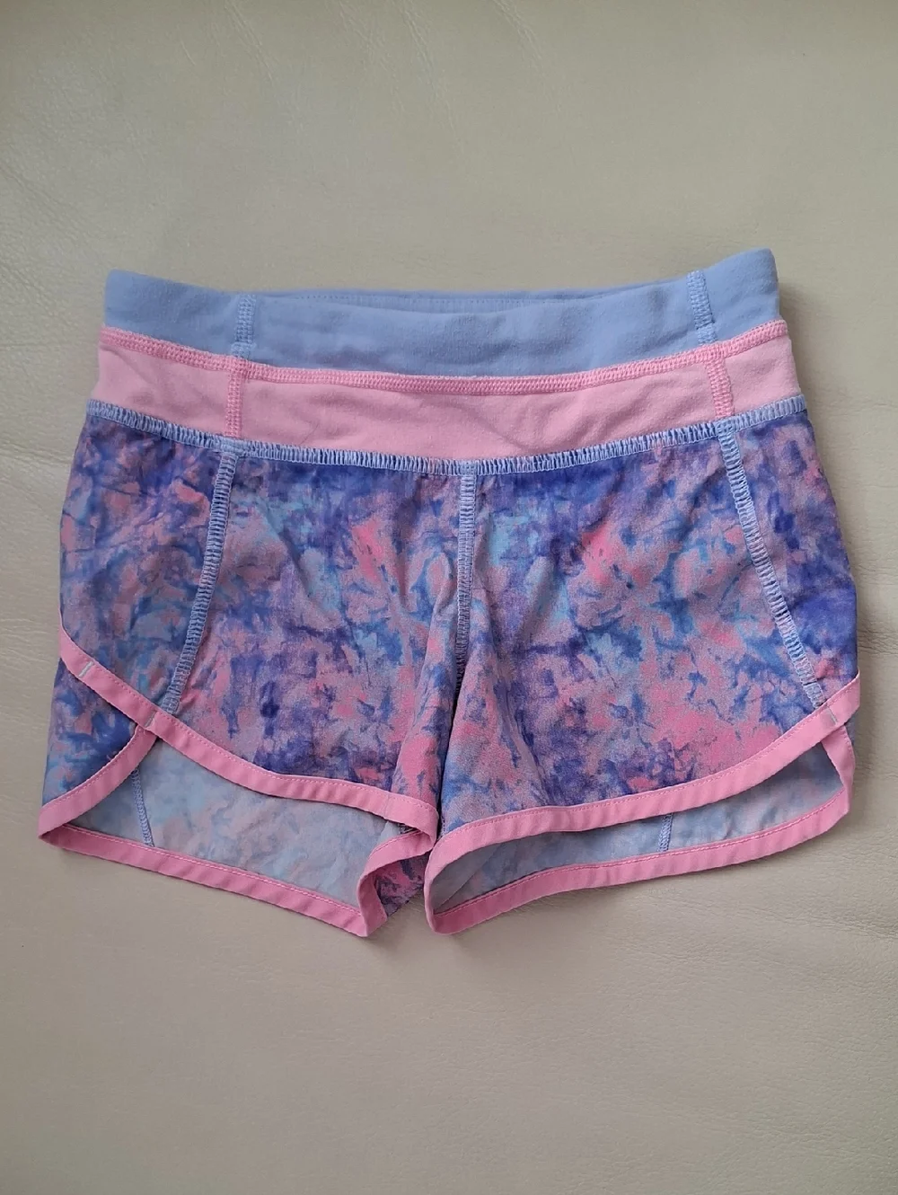 Ivivva Girl by Lululemon 🍋Relay Racer Short drawstring liner pocket size 4 - Picture 3 of 8